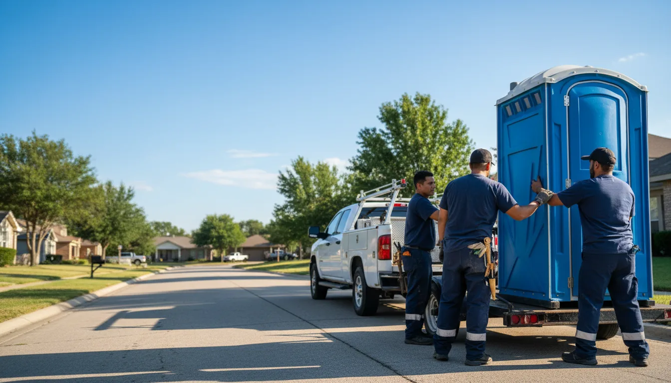 Portable Toilet Rental in Okemah, OK near me
